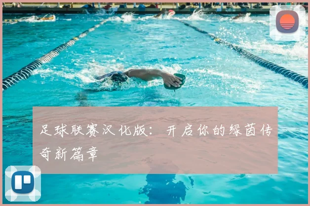 足球联赛汉化版:开启你的绿茵传奇新篇章